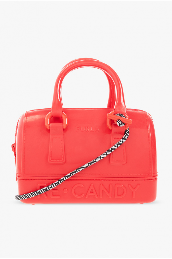 Artemisia 30 Leather Top Handle Bag - 'Candy Boston Mini' shoulder bag Furla  - SchaferandweinerShops GB